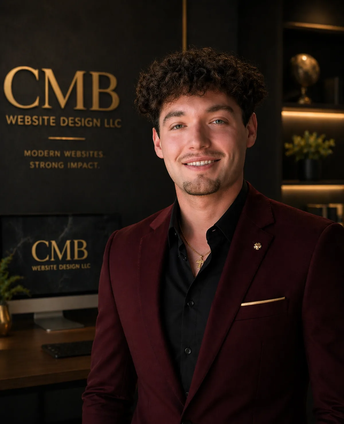 Mitchell Sanchez, owner of CMB Website Design LLC